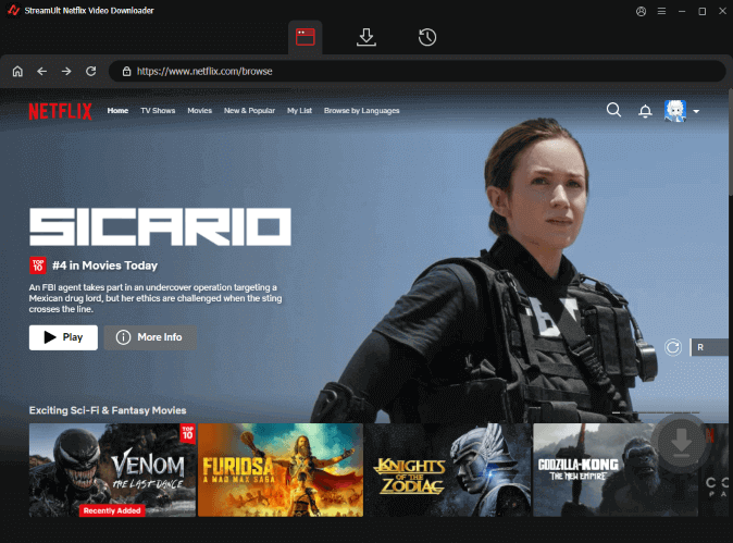 browse netflix library