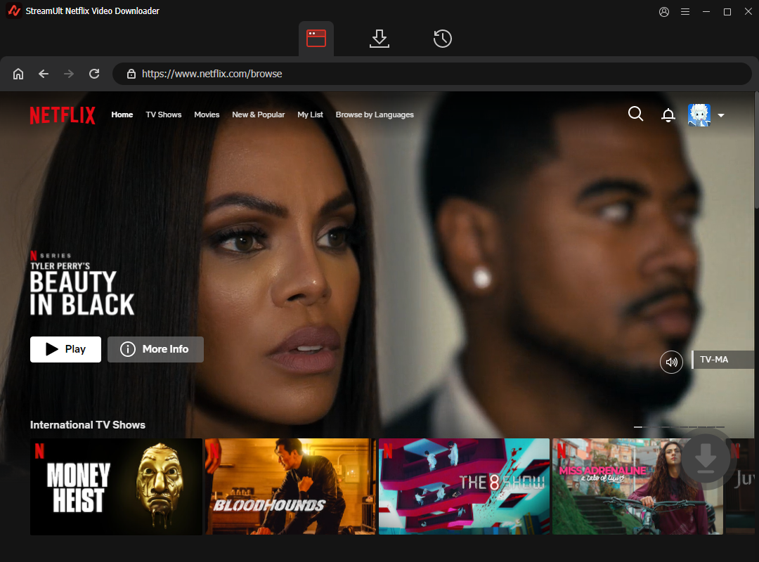 select netflix videos to download