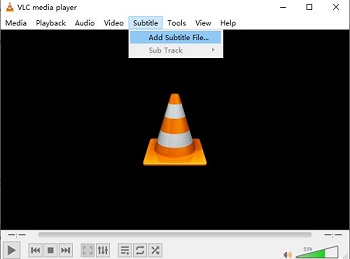 add subtitle file in vlc media player