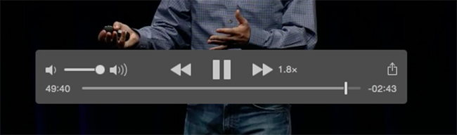 change playback speed on quicktime player mac