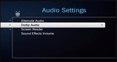 dolby audio on tivo