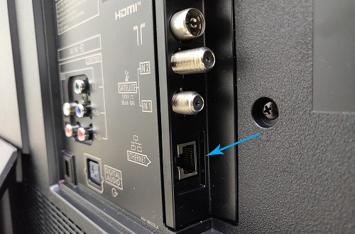 ethernet port of samsung tv