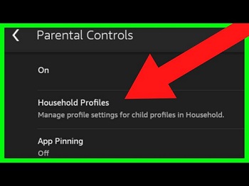 manage kids profile on fire tablet