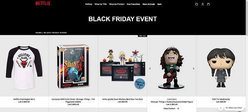 netflix black friday event