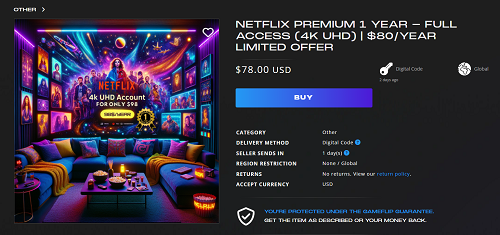 netflix gift card on sale