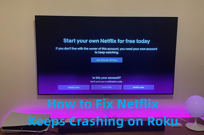 netflix not working on roku