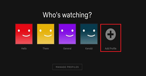 sharing netflix accounts