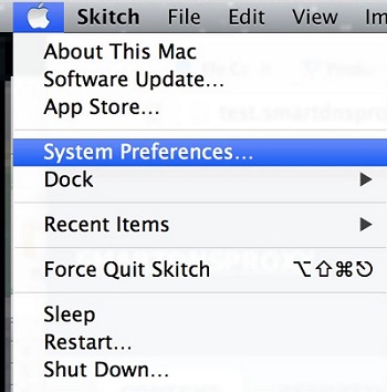 system preferences on mac