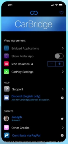 use carbridge on iphone