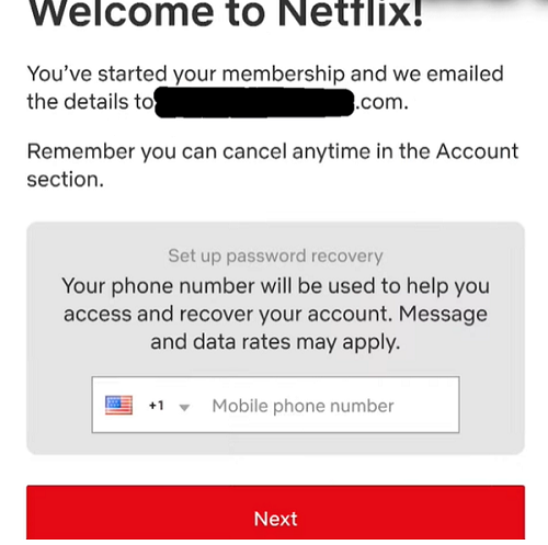 welcome to netflix