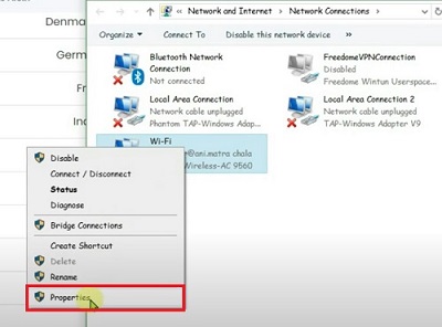 wifi properties